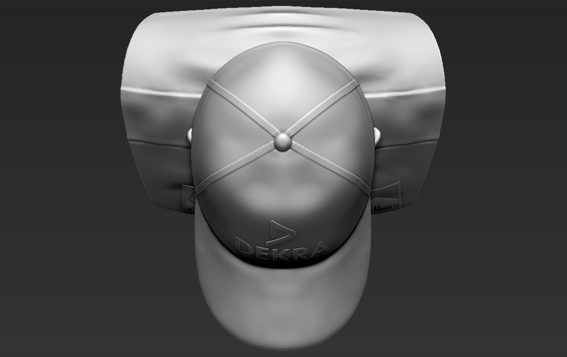 Michael Schumacher bust ready for full color 3D printing 3D print model_40