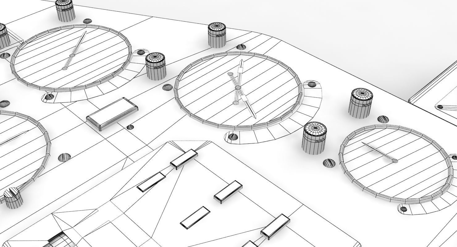 Mi-8MT Mi-17MT Right Panels Board English Low-poly 3D model_17