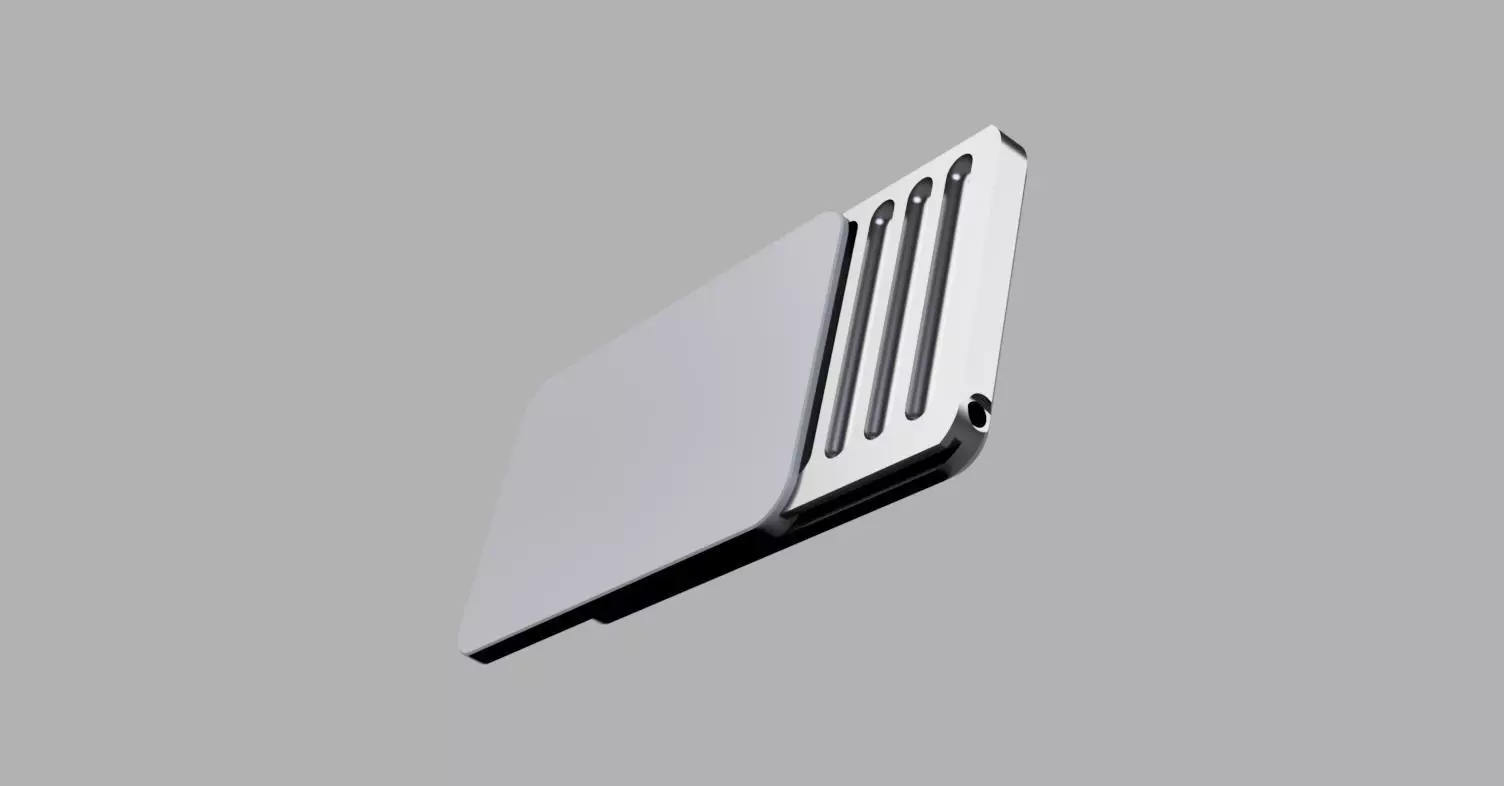 Slide Box Personal Storage  3D print model_0