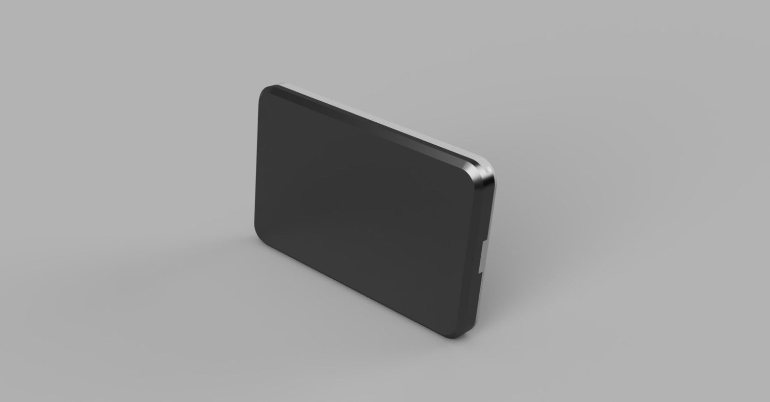 Slide Box Personal Storage  3D print model_2