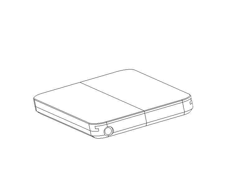 Slide Box Personal Storage  3D print model_8