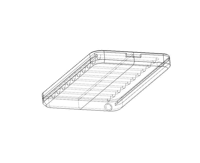 Slide Box Personal Storage  3D print model_6