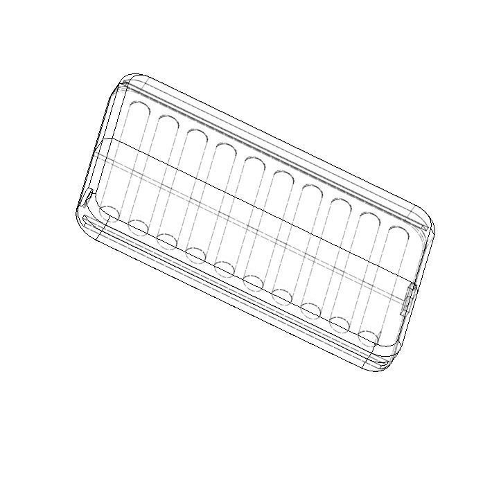 Slide Box Personal Storage  3D print model_5