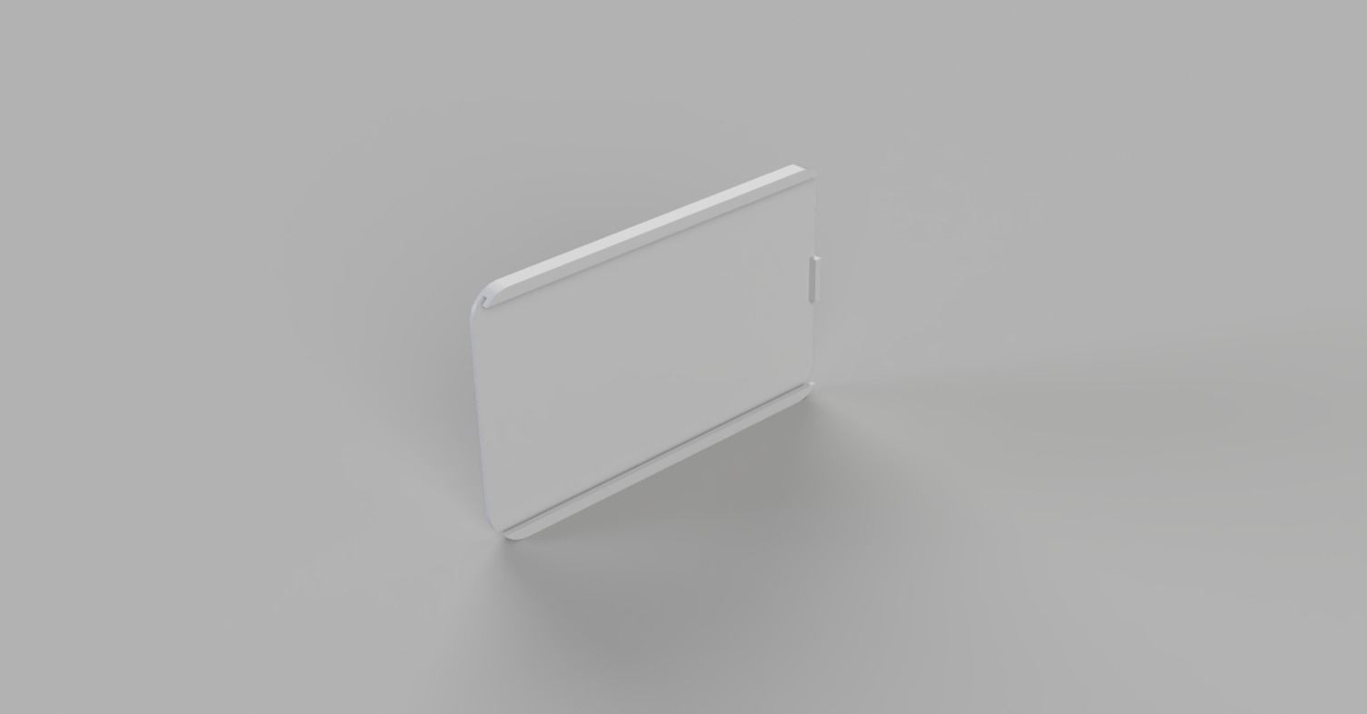 Slide Box Personal Storage  3D print model_4