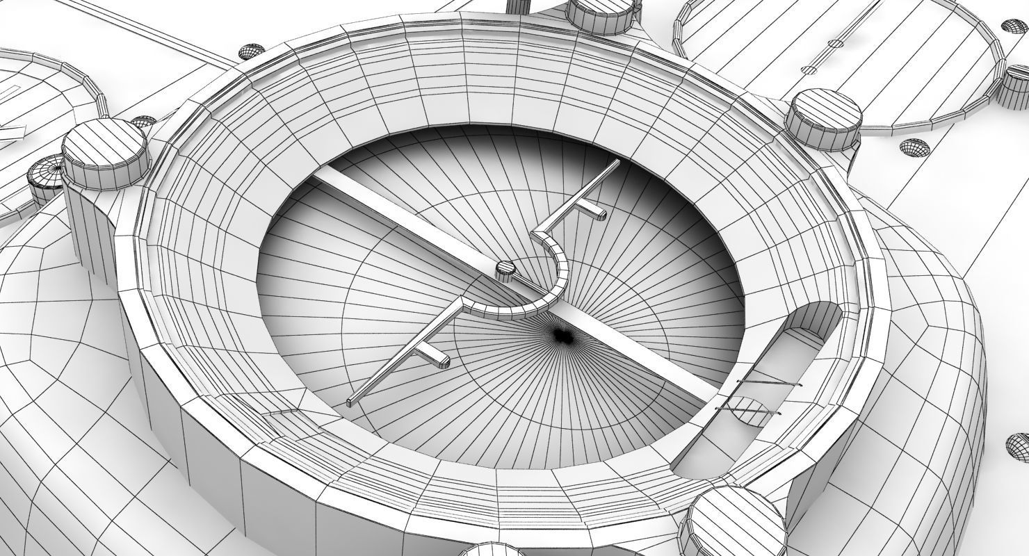Mi-8MT Mi-17MT Right Panels Board Russian Low-poly 3D model_24