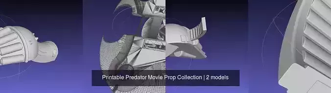 Printable Predator Movie Prop Collection 
