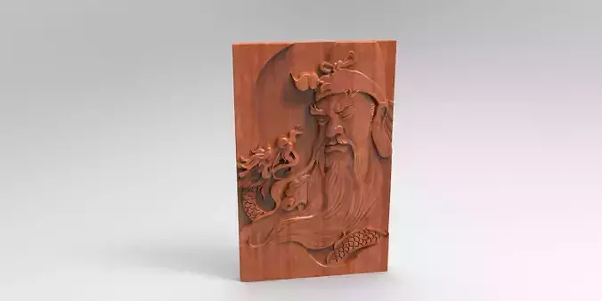 jade carving 3D print model
