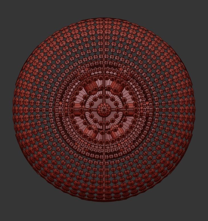  Chandelier Led E 1 2 50 200 A 3D model_4