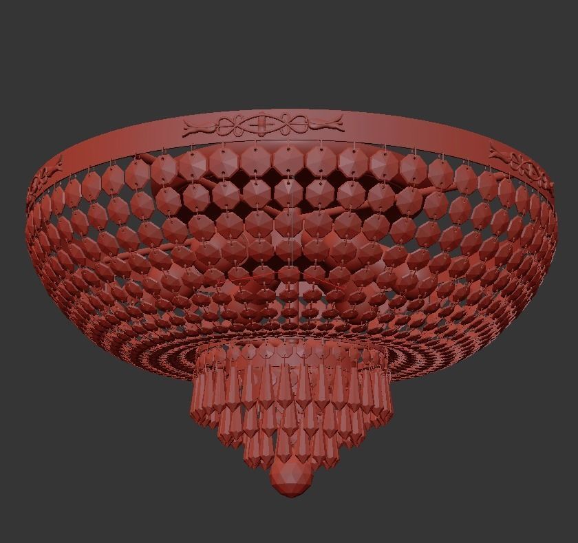  Chandelier Led E 1 2 50 200 A 3D model_1