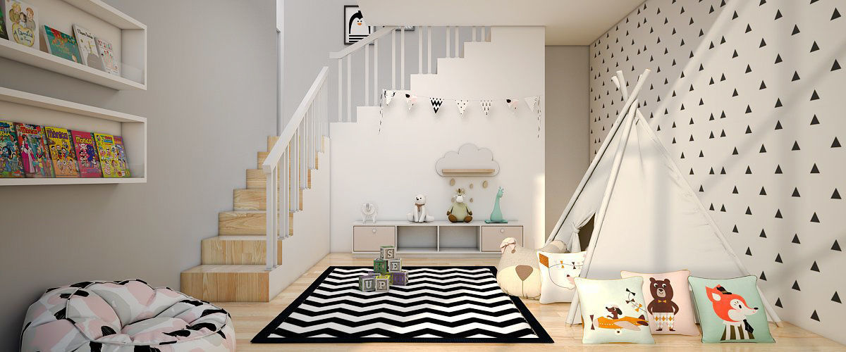 Kids Room 3D model_3