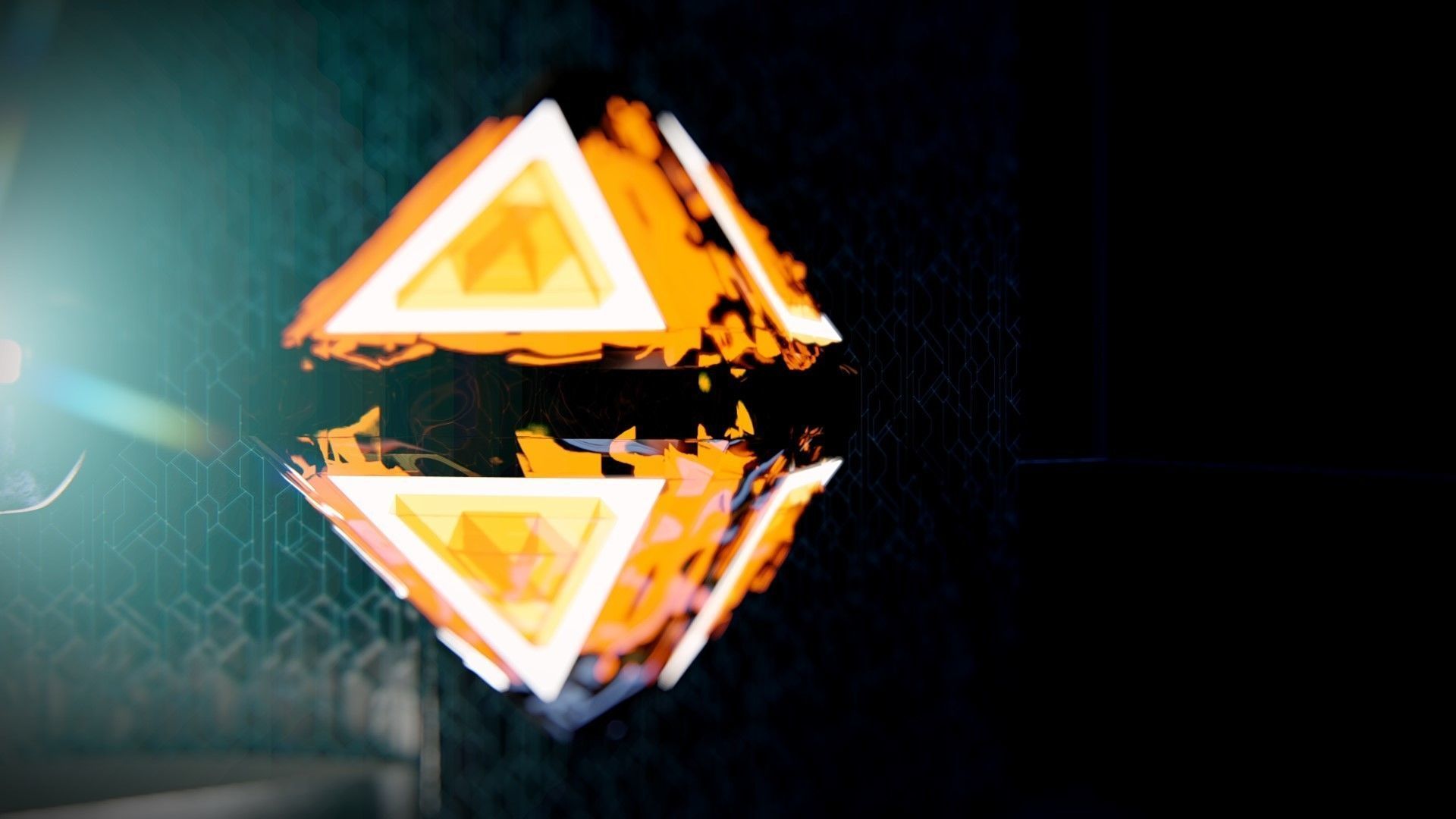 Sci-fi Object  Low Poly  3D Model Low-poly 3D model_10