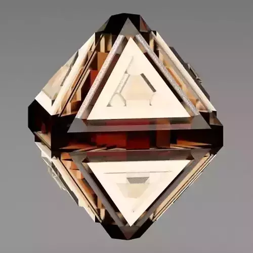 Sci-fi Object  Low Poly  3D Model