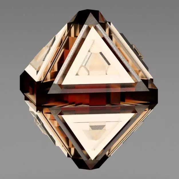 Sci-fi Object  Low Poly  3D Model Low-poly 3D model_0