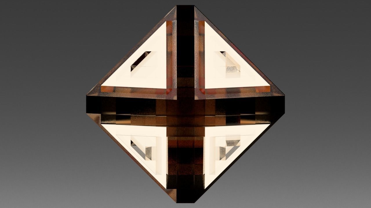 Sci-fi Object  Low Poly  3D Model Low-poly 3D model_2