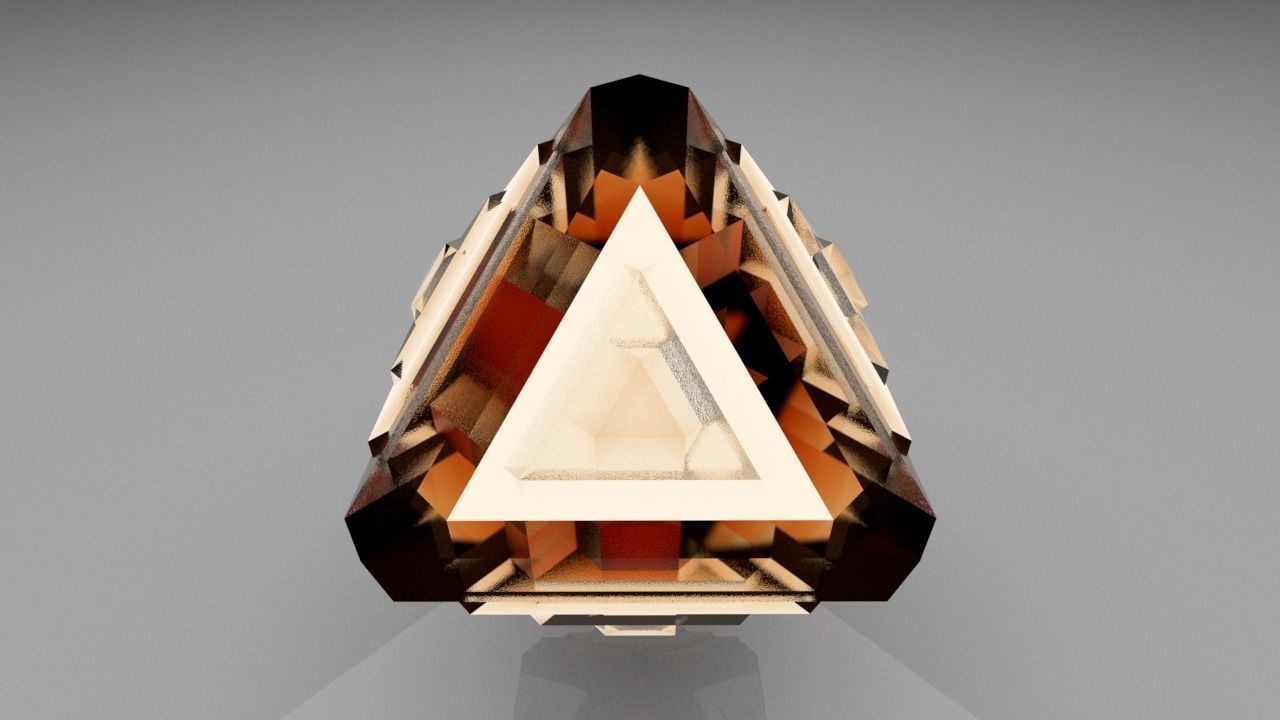 Sci-fi Object  Low Poly  3D Model Low-poly 3D model_3