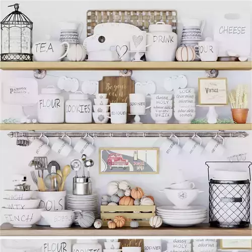 Kitchen utensil collection