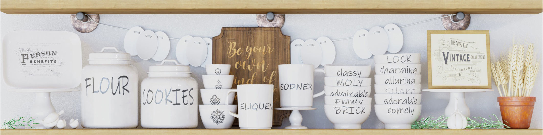 Kitchen utensil collection 3D model_3