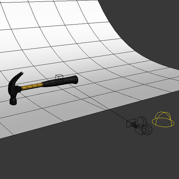 Hammer 3D model_1