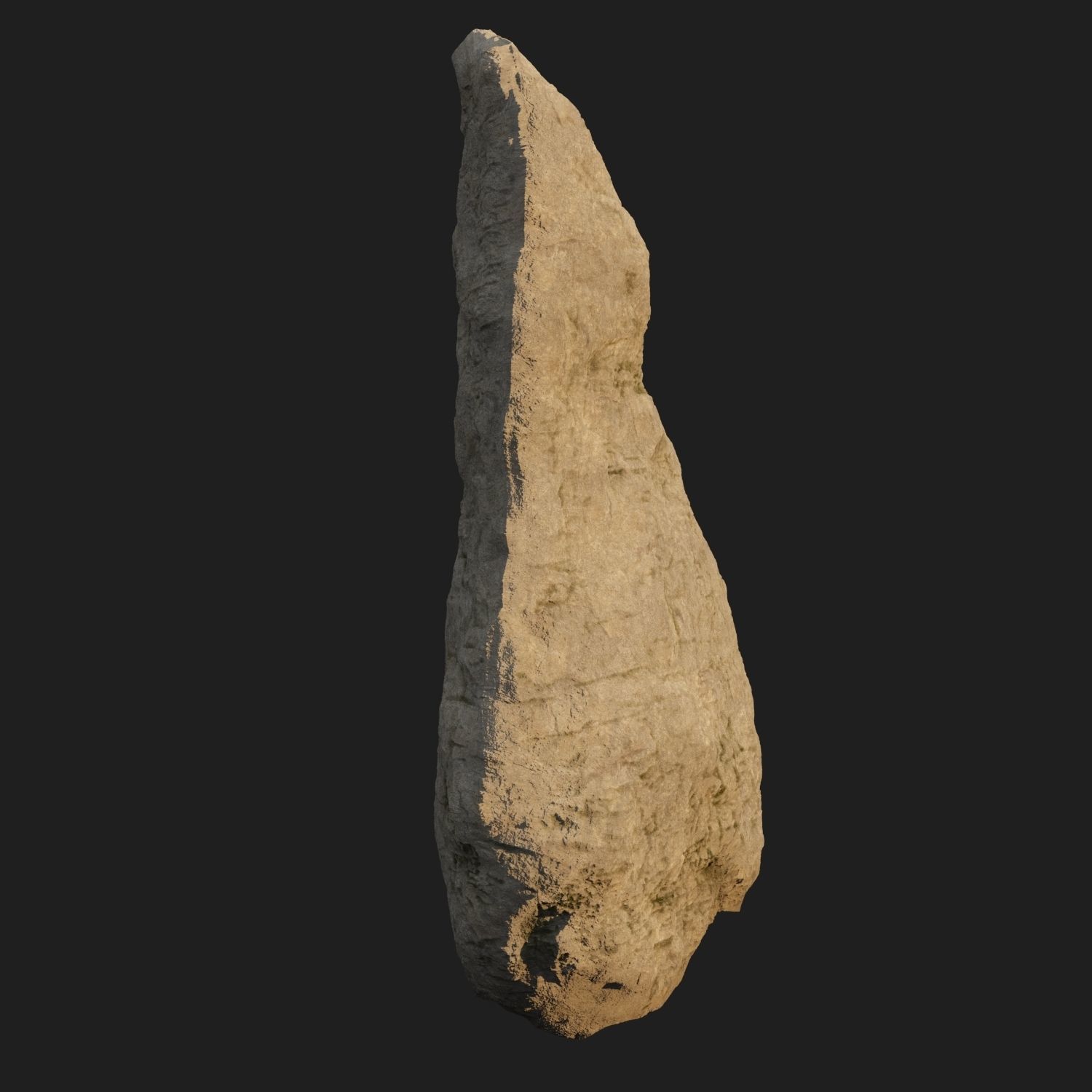 Sculpt stone H 3D model_7
