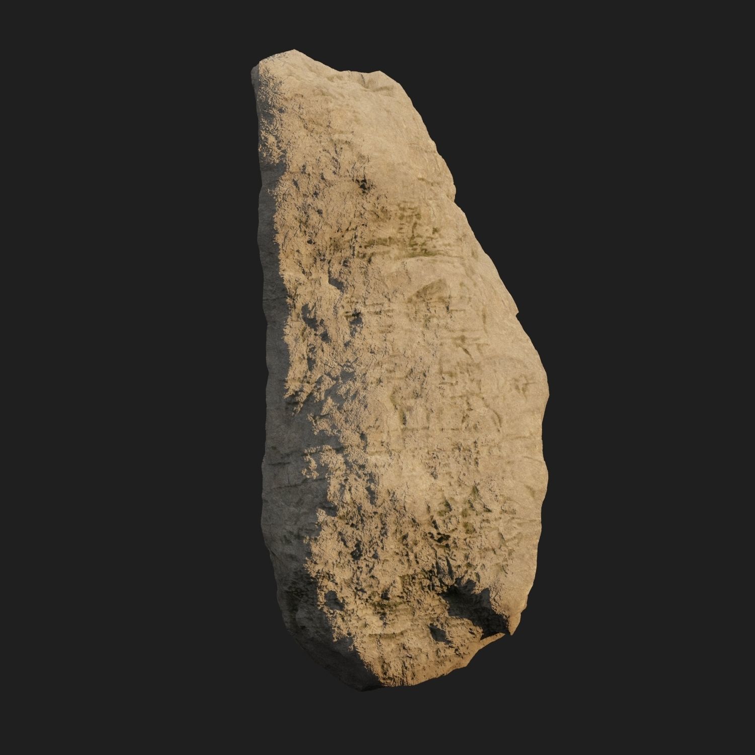Sculpt stone H 3D model_8