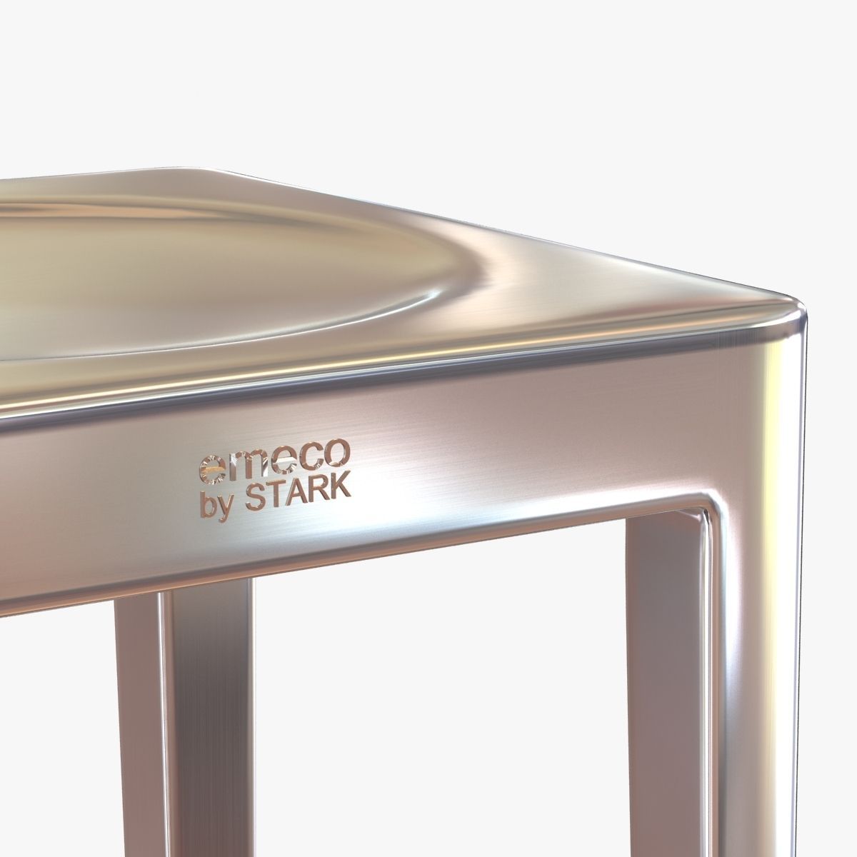 dwr Emeco Barstool 3D model_5