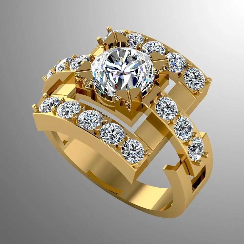 Ring akr 8 3D print model