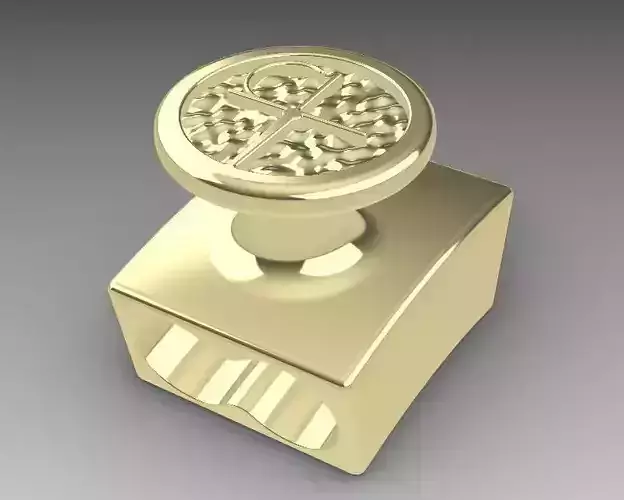 Leather bracelet lock 3D print model Leather bracelet lock 3D print model