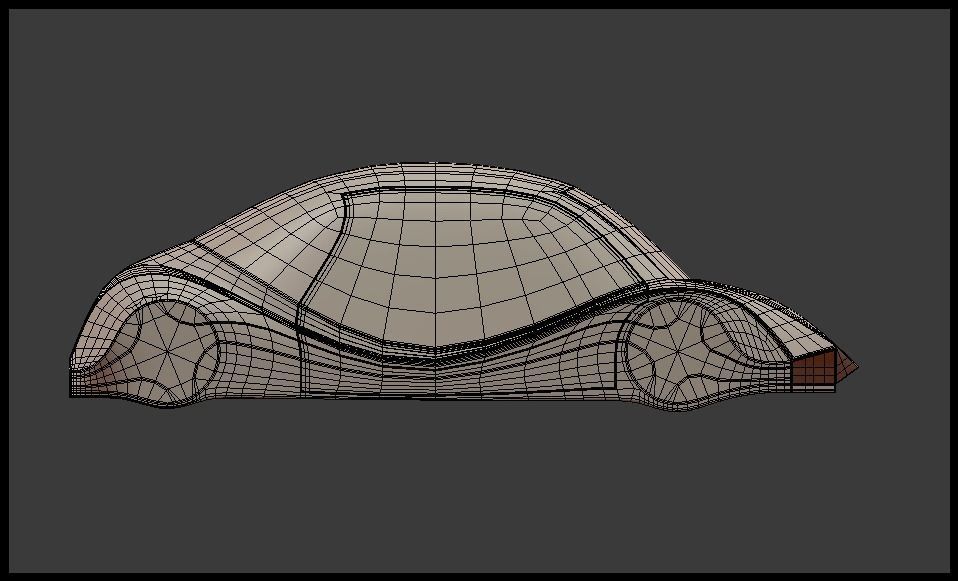 Future car III 3D model_10