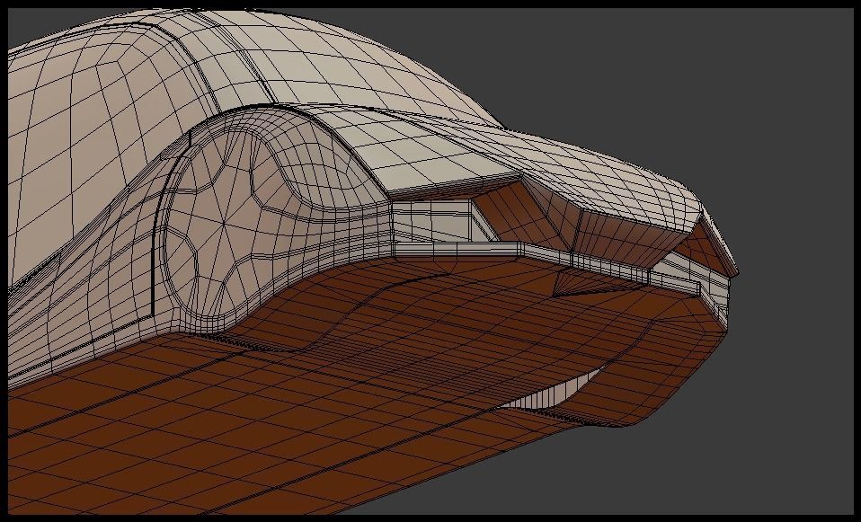 Future car III 3D model_9