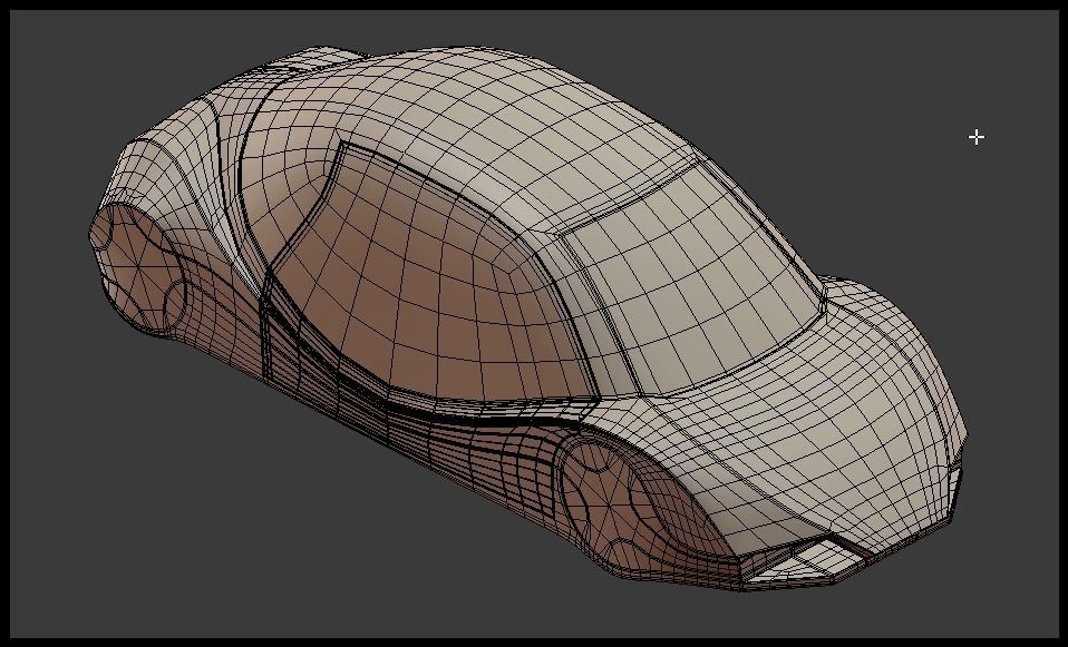 Future car III 3D model_6