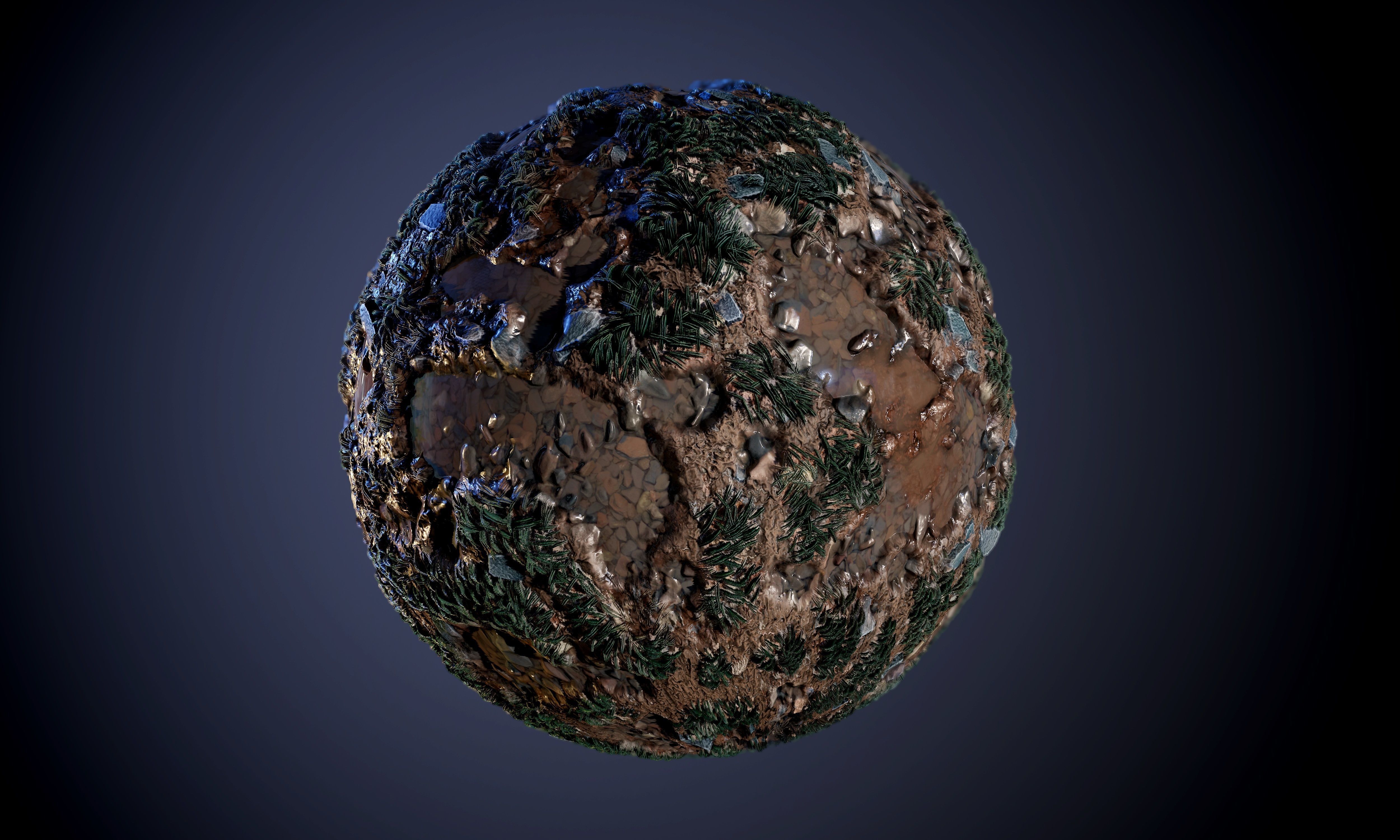 100 Ground Terrain Seamless PBR Textures Texture_72