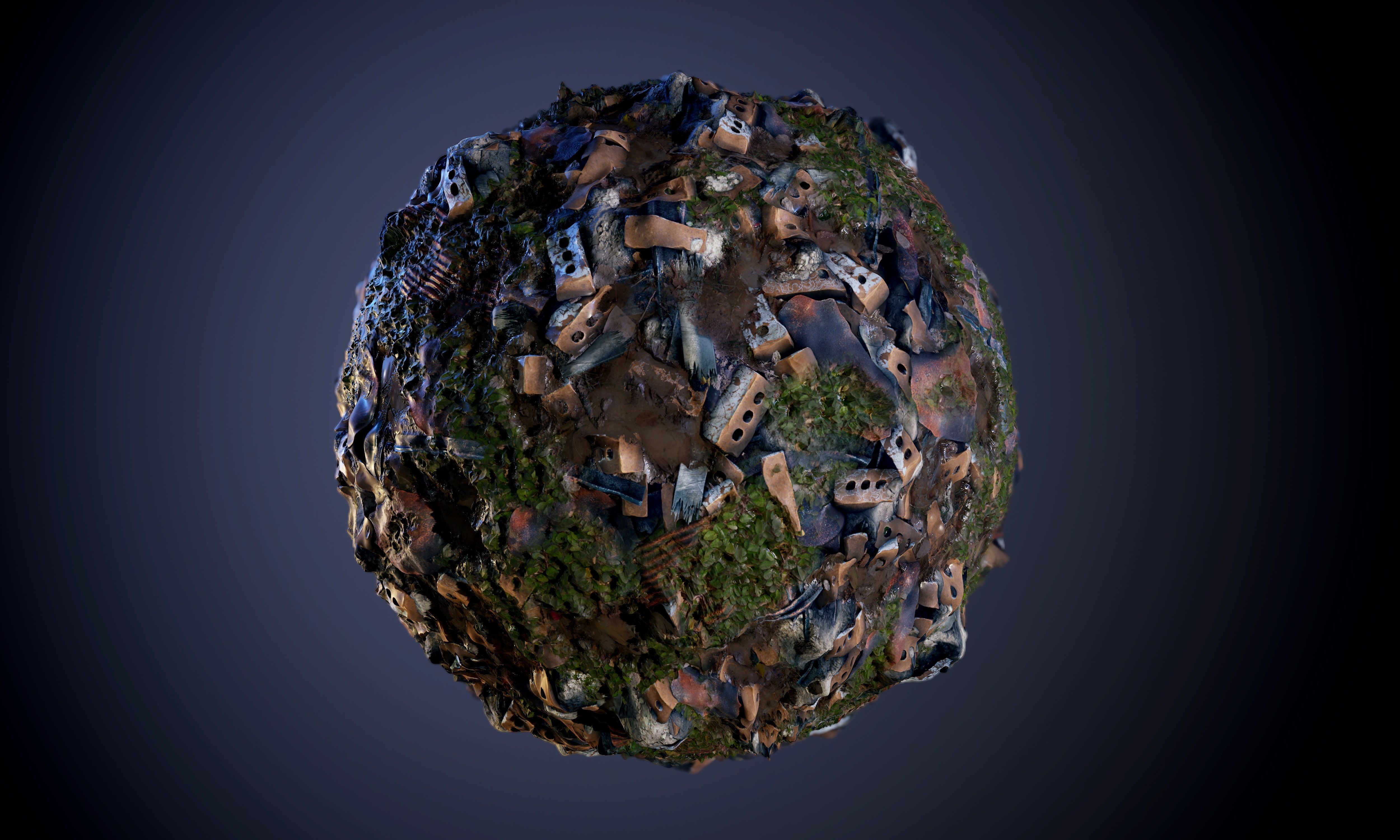 100 Ground Terrain Seamless PBR Textures Texture_65