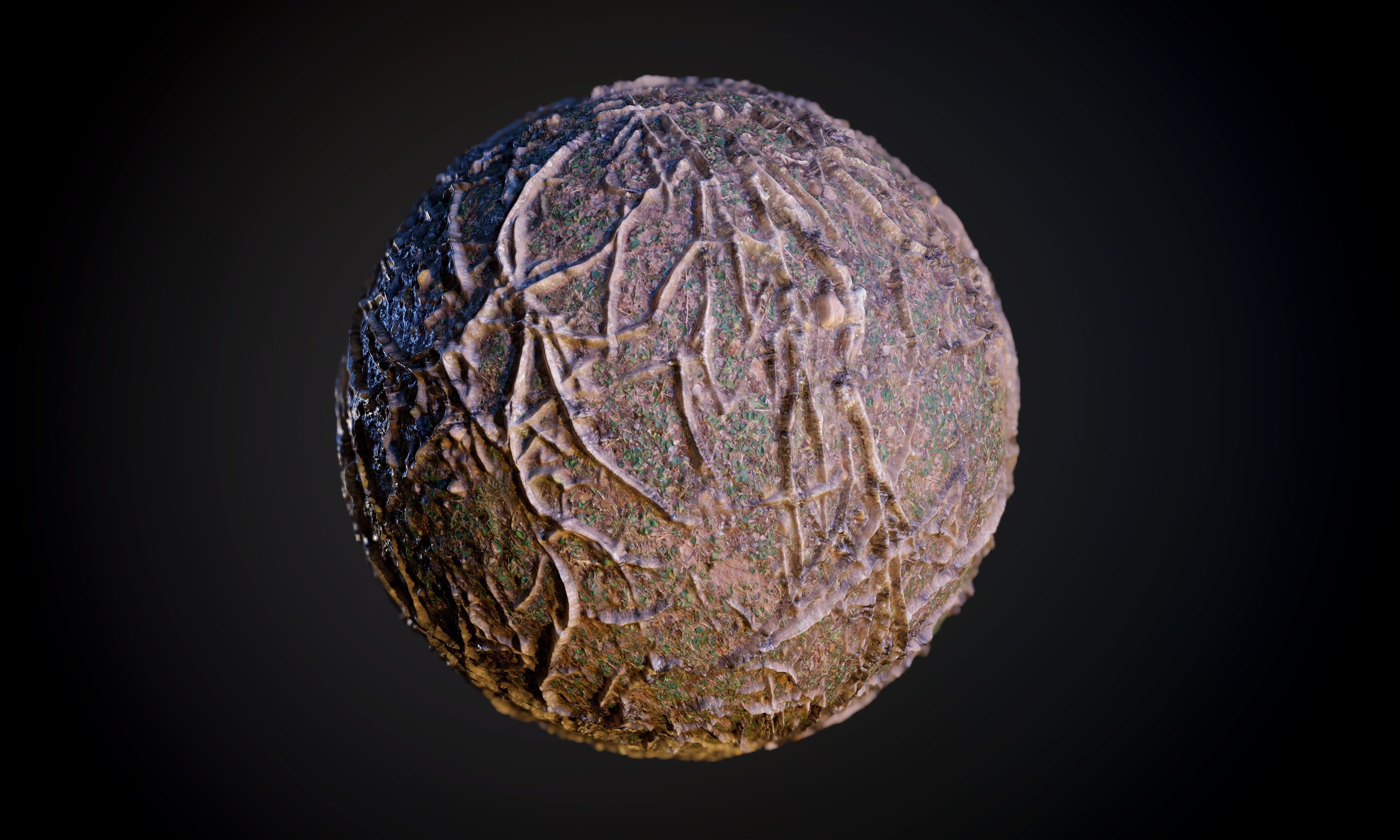 100 Ground Terrain Seamless PBR Textures Texture_5