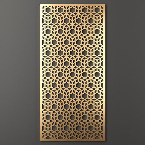 Decorative panel 118 3D model