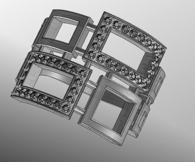 Ring akr 9 3D print model_16