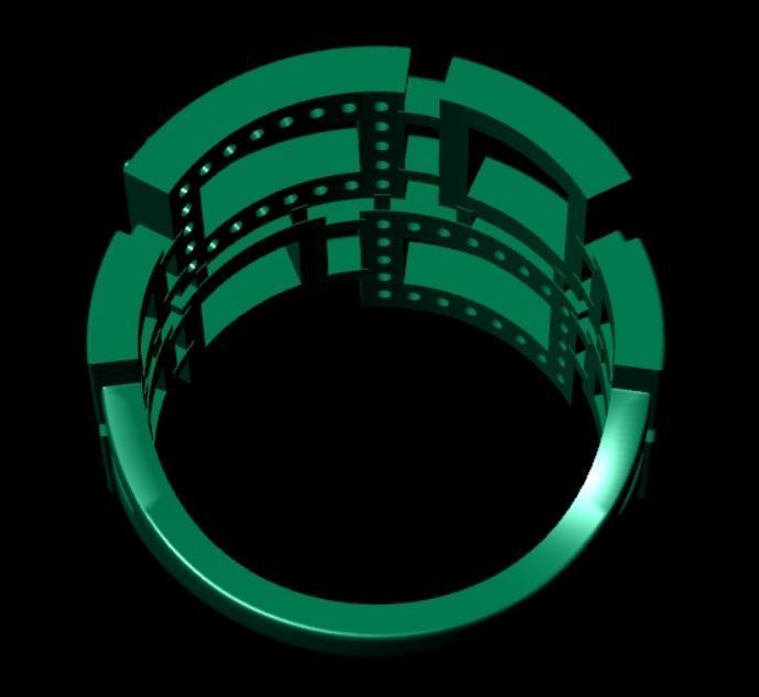 Ring akr 9 3D print model_10