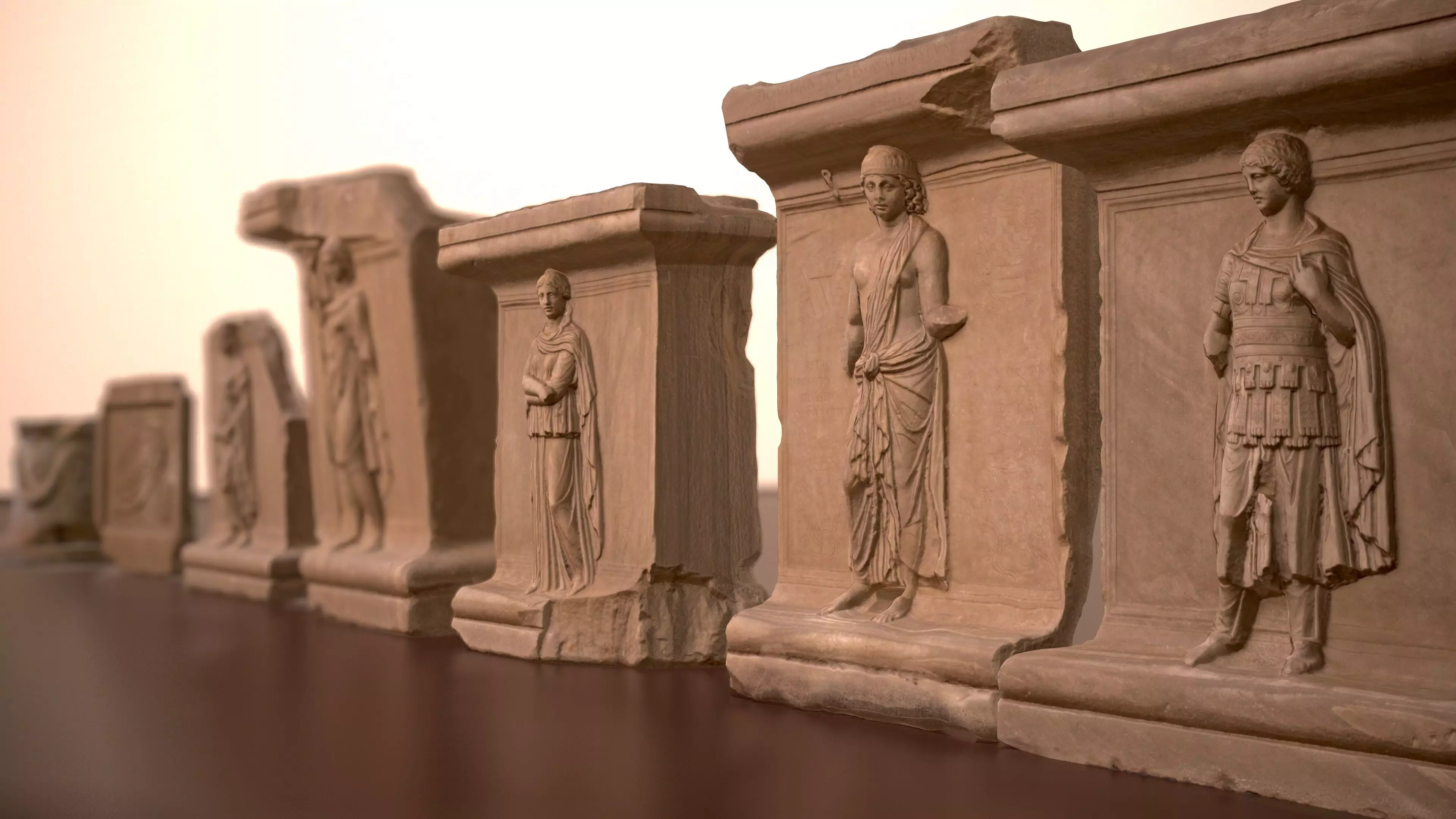3D Sculpture - Historic Collection Low-poly 3D model_7