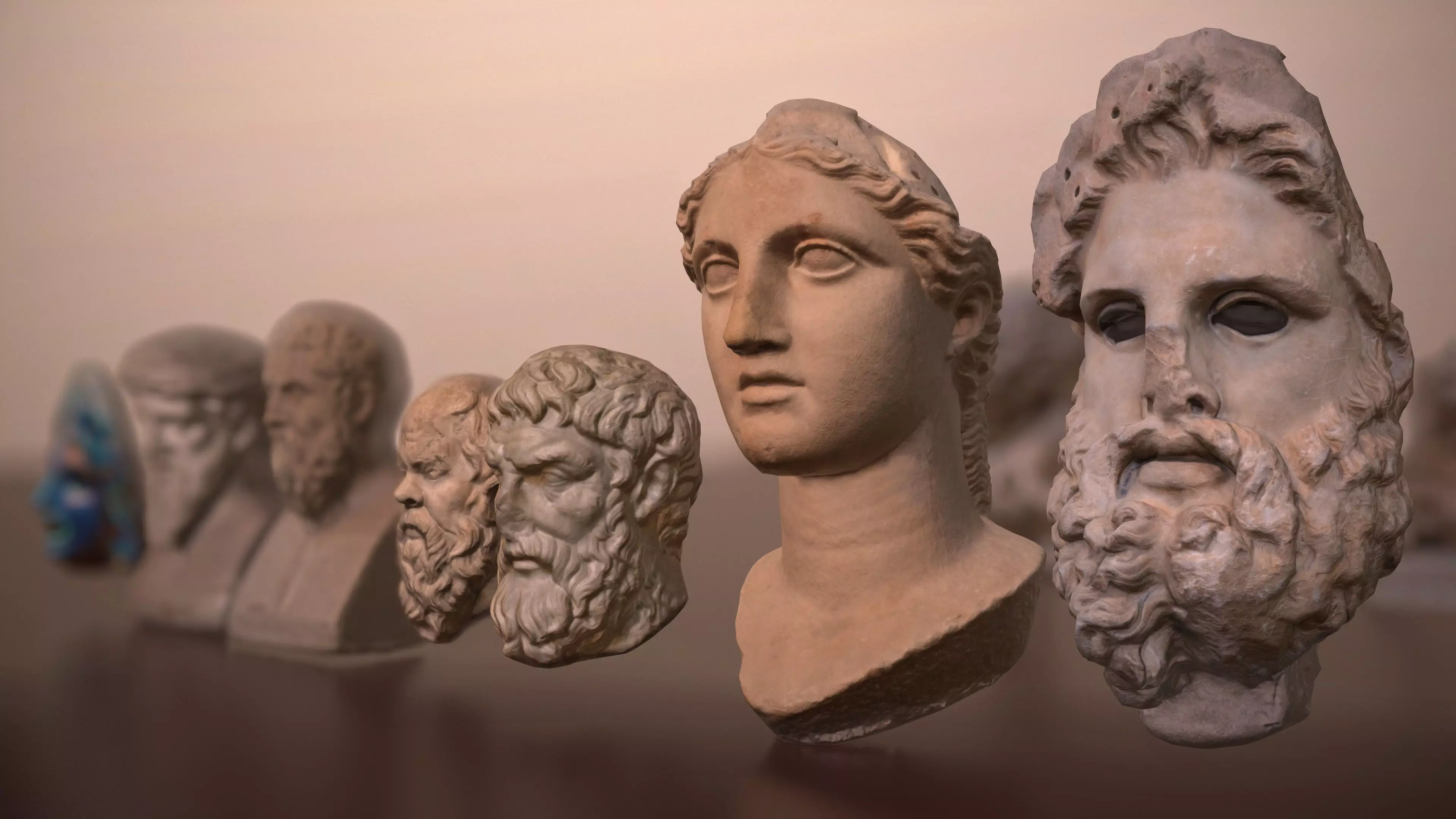 3D Sculpture - Historic Collection Low-poly 3D model_2