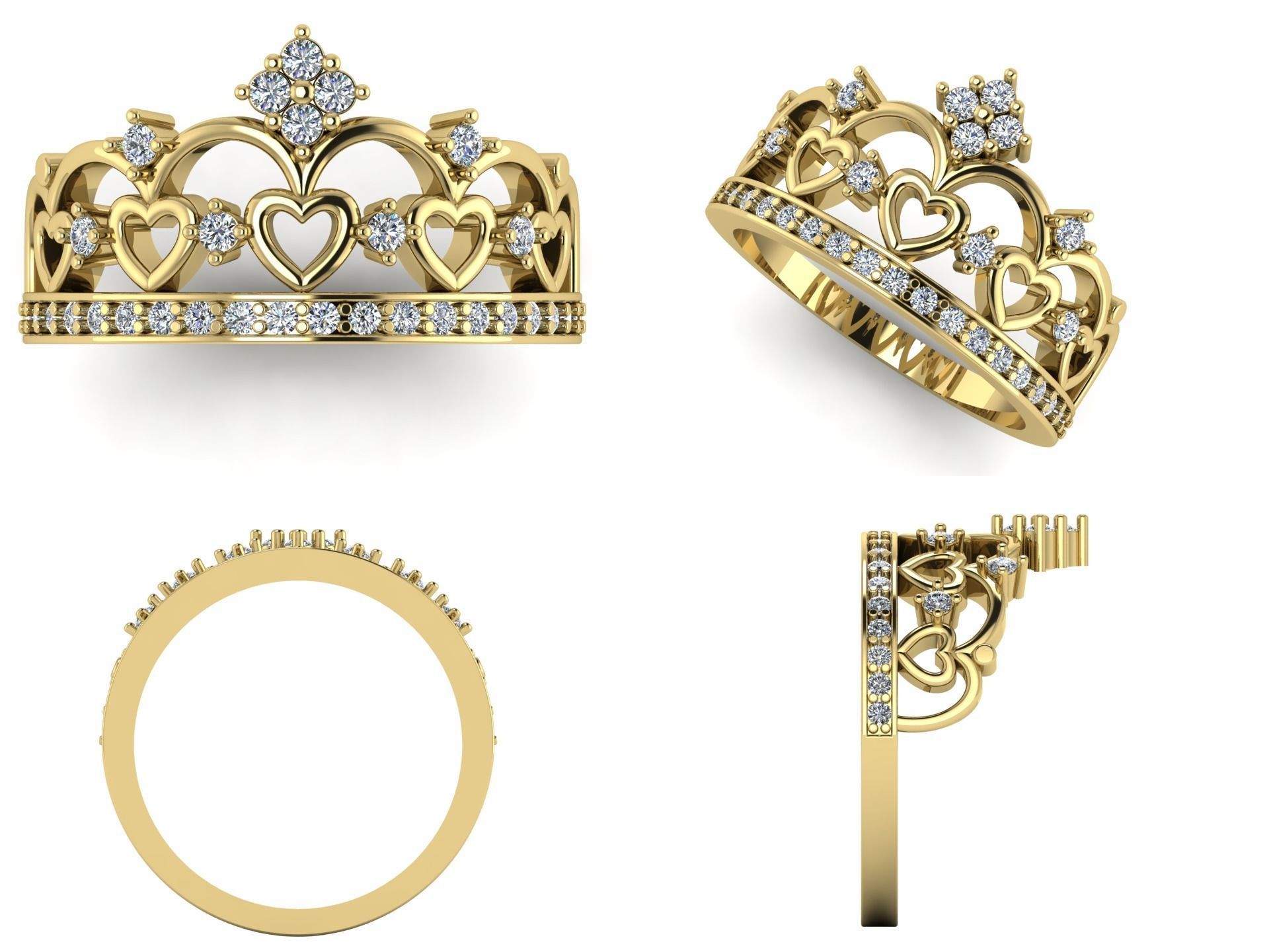 Ring  akr 11 3D print model_2