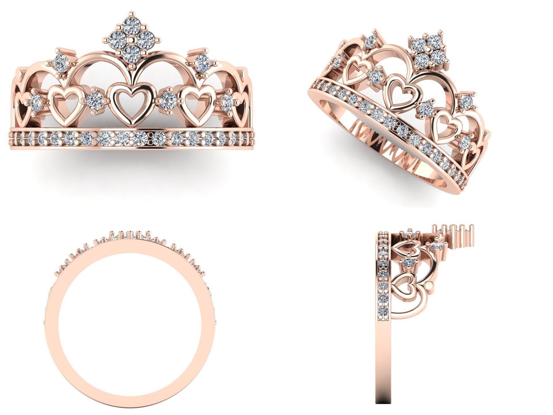 Ring  akr 11 3D print model_1