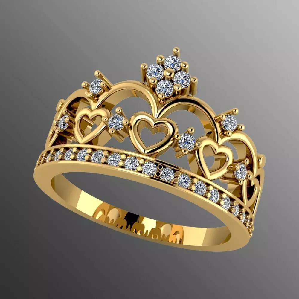 Ring  akr 11 3D print model_0