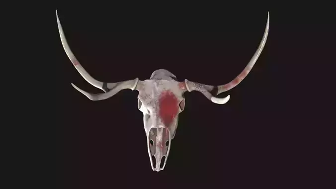 Deer Skull - Bloody