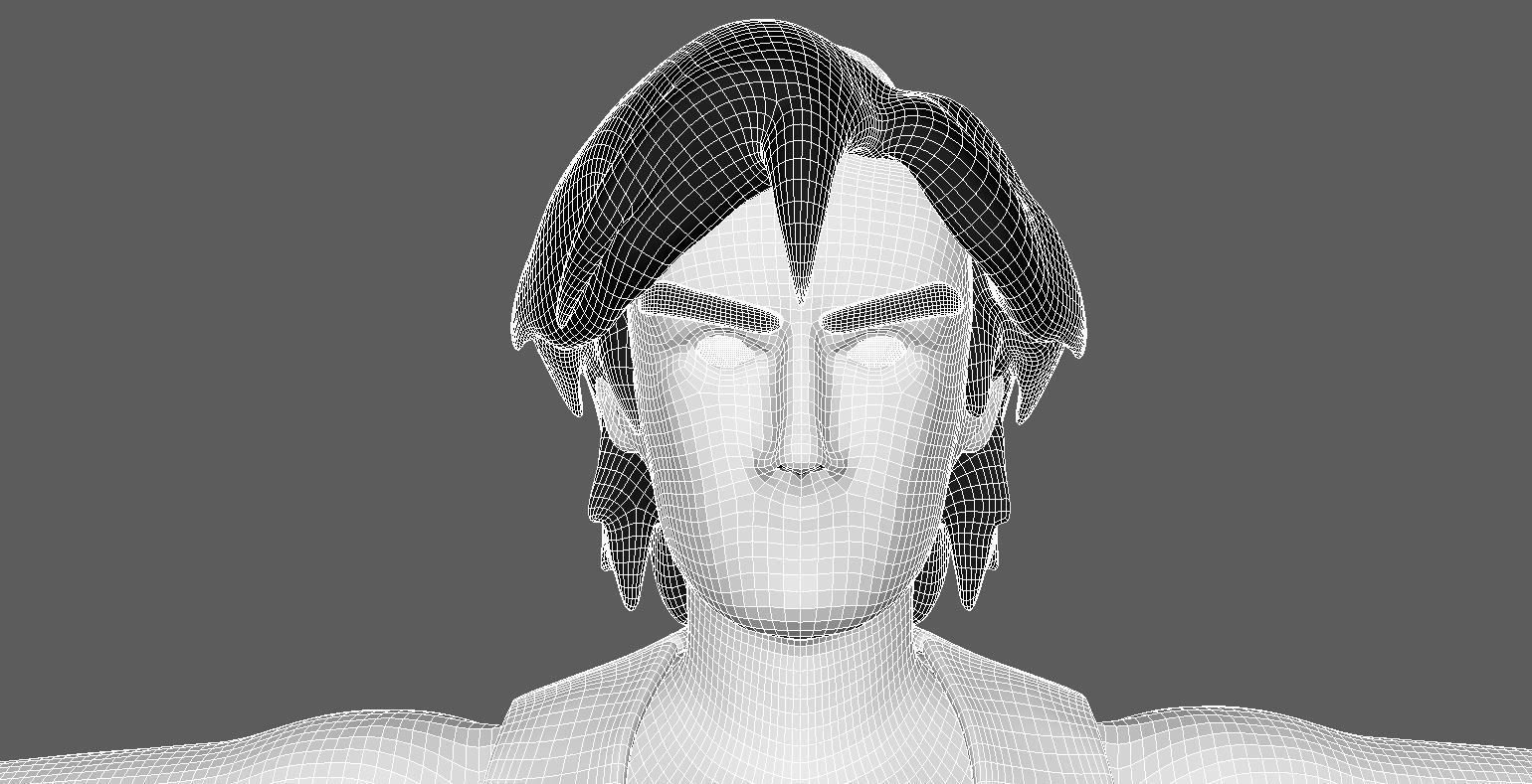 Aladdin Cartoon  - 3D Production Model Rigged Low-poly 3D model_13