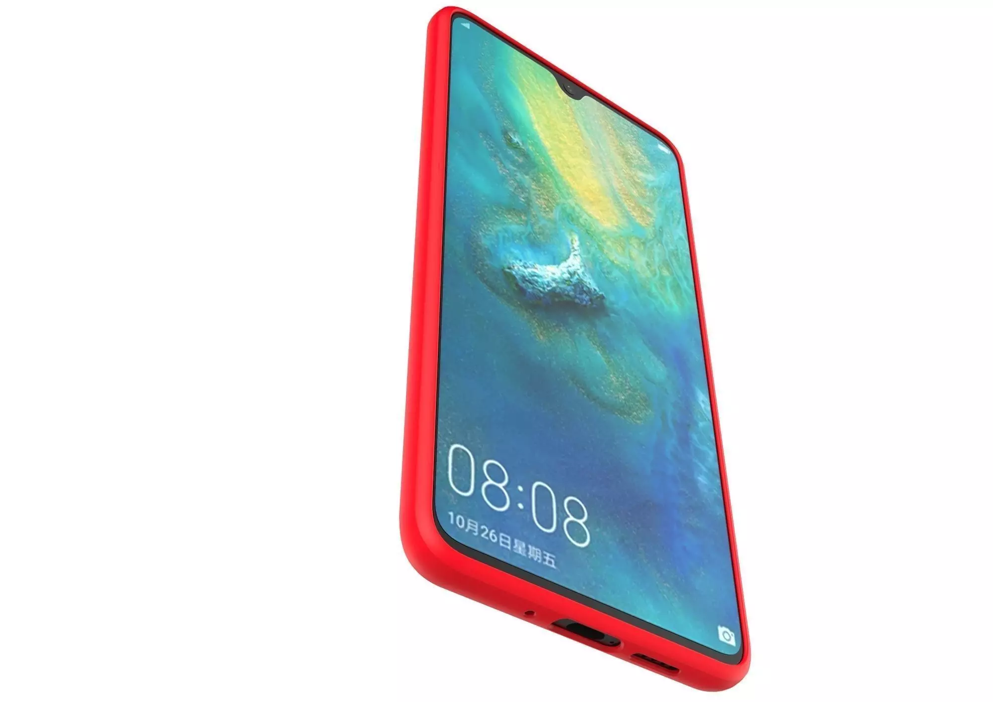 HUAWEI MATE20 red case customizable design 3D print model