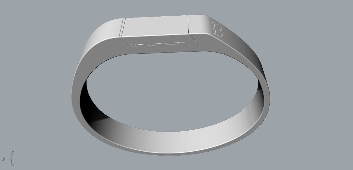 Sony smartband  3d  model design 3D print model_1