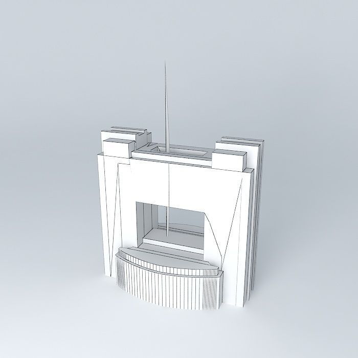 Shanghai Stock Exchange Building Free 3D model_3