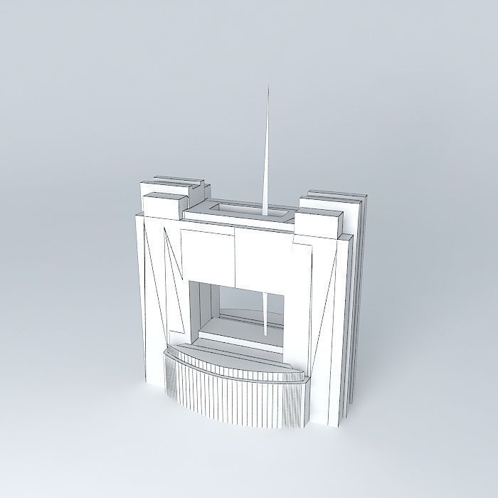 Shanghai Stock Exchange Building Free 3D model_4