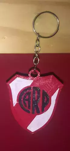 Llavero River Plate - River Plate Keychain 3D print model