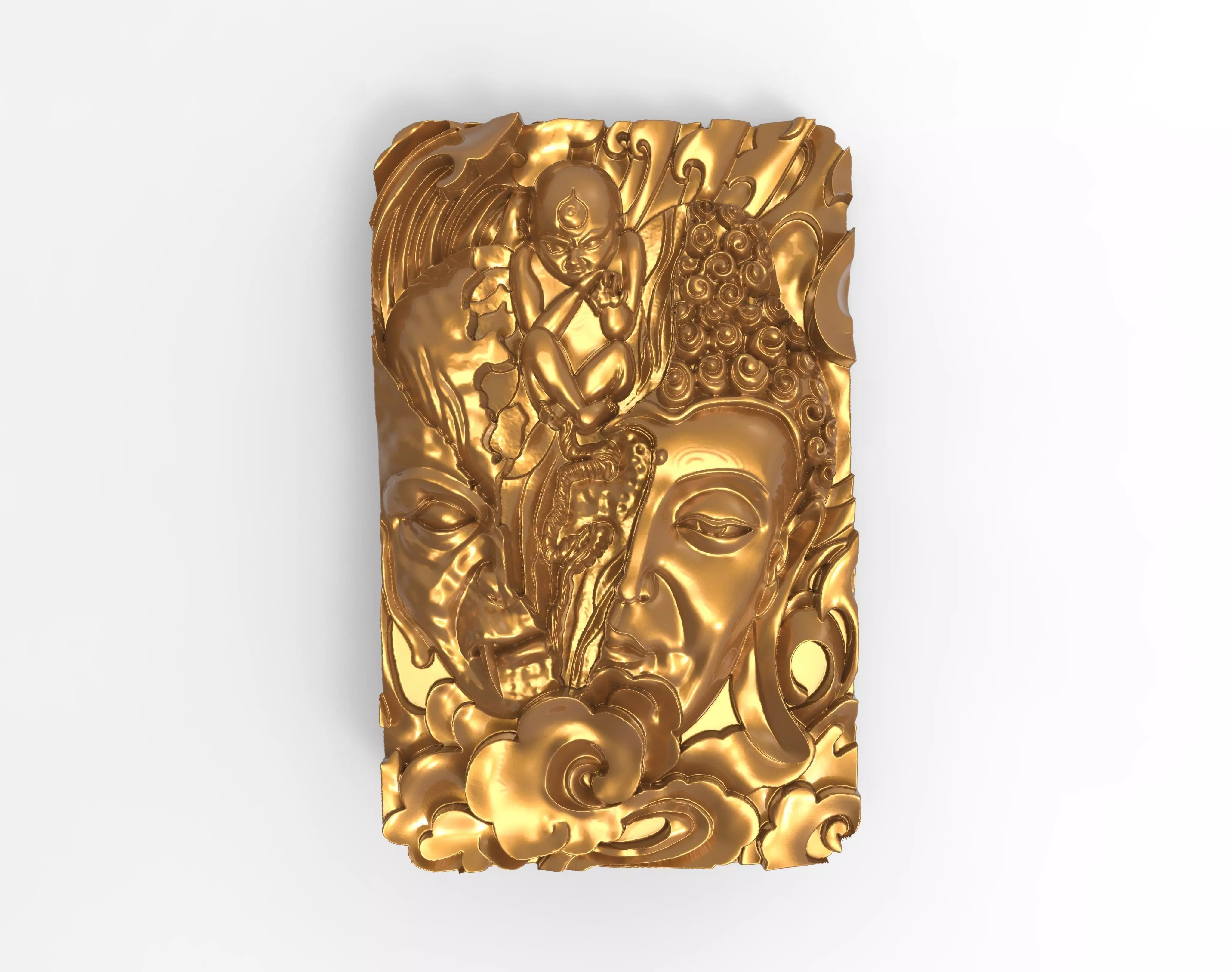 jade carving 3D print model