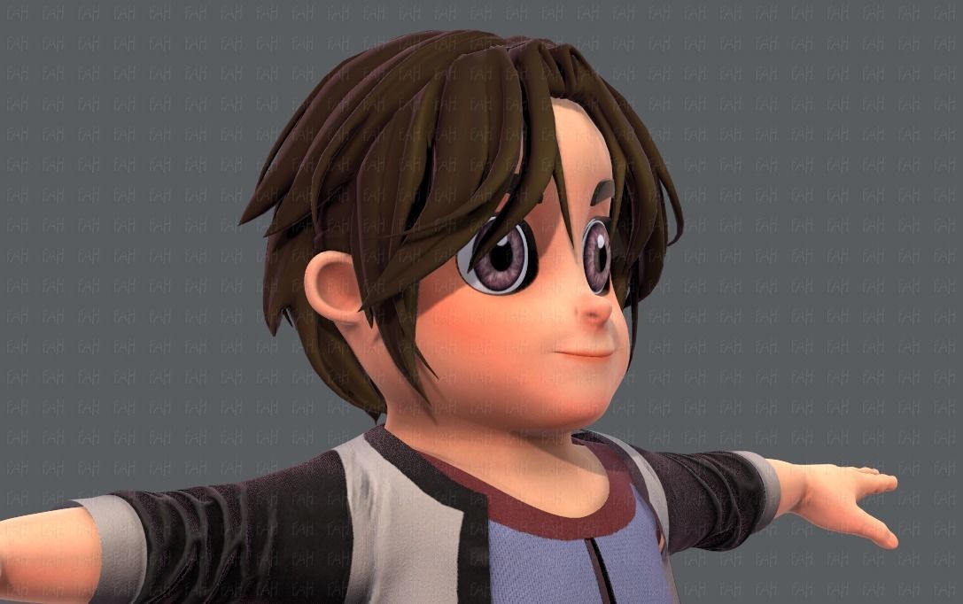 Base BoyV06 Clothing V01 3D model_20